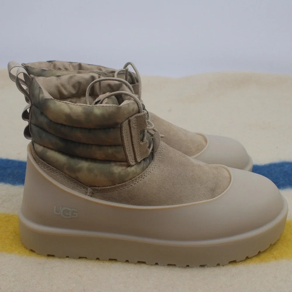 Mens Modern Classic Maxi Mini Lace Weather Boot Camo Smokescreen UGG 1143990